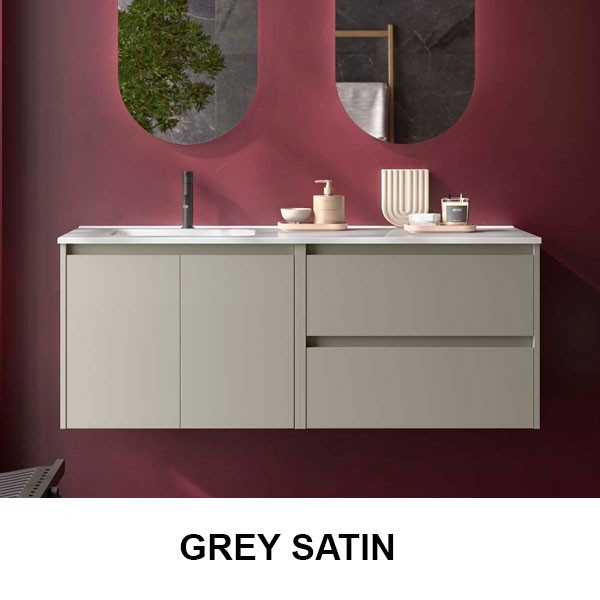Mueble de baño Noja 2 cajones + 2 puertas Salgar 1200 desplazado - Ítem4