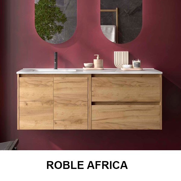 Mueble de baño Noja 2 cajones + 2 puertas Salgar 1200 desplazado - Ítem10