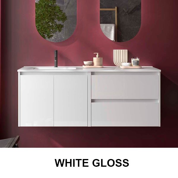 Mueble de baño Noja 2 cajones + 2 puertas Salgar 1200 desplazado - Ítem2