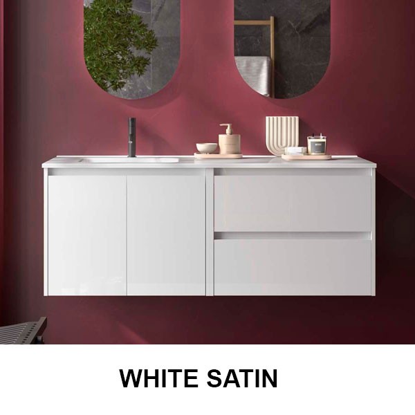 Mueble de baño Noja 2 cajones + 2 puertas Salgar 1200 desplazado - Ítem3