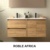 Mueble de baño Noja 2 puertas + 2 cajones Salgar - Ítem9