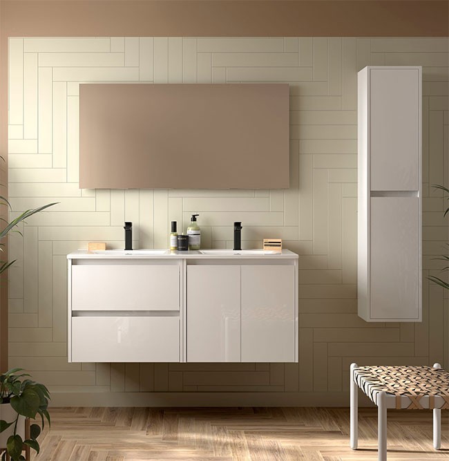 Mueble de baño Noja 2 puertas + 2 cajones Salgar