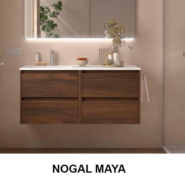 Mueble de baño Noja Salgar Conjunto mueble 4 puertas desplazado - Ítem11