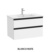 Mueble de baño The Gap Standard Roca - 2 cajones - Ítem6