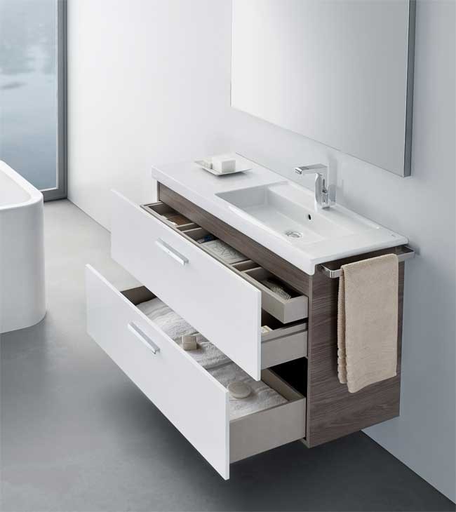 Mueble de baño Prisma 2 cajones - Ítem