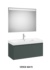 Mueble de baño Ona 1 cajón Roca - fondo 46 cm - Ítem3