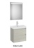 Mueble de baño Ona Compact Roca - fondo 36 cm - Ítem16