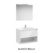 Mueble de baño Tenor Roca - 1 cajón y estante - Ítem4