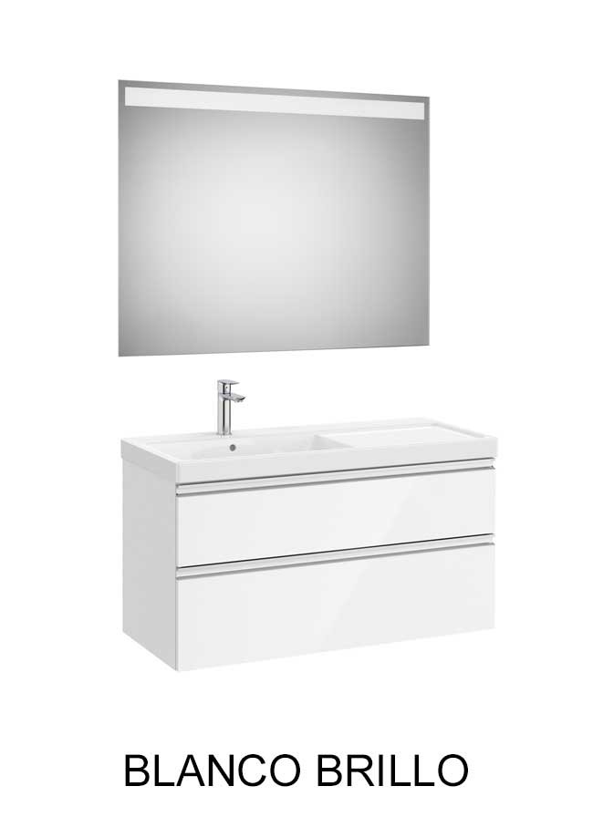 Mueble de baño The Gap Standard, 2 cajones lavabo plus Roca - Ítem7