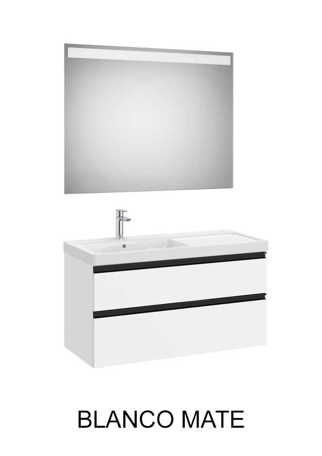 Mueble de baño The Gap Standard, 2 cajones lavabo plus Roca - Ítem6