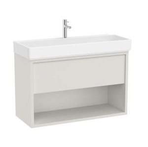 Mueble de baño Tura Roca - 1 cajón y estante