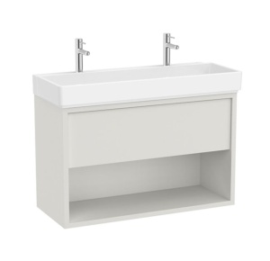 Mueble de baño Tura Roca - 1 cajón y estante