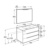 Mueble de baño Victoria-N 3 cajones Roca - Ítem4