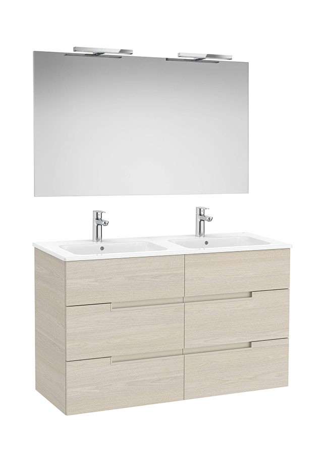 Mueble de baño Victoria-N 6 cajones Roca