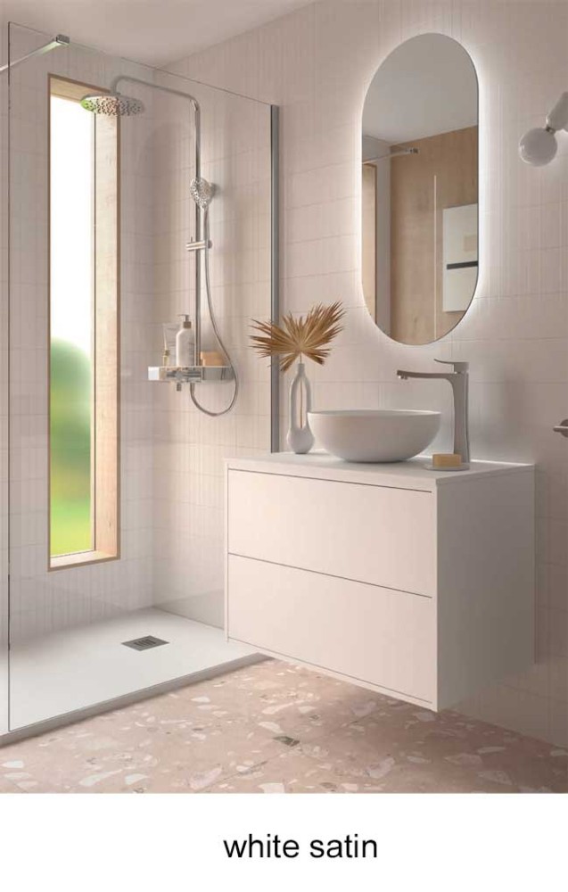 Mueble de baño Optimus Salgar - espejo redondo retroiluminado - Ítem7