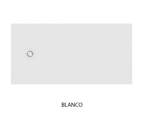 Plato de ducha Terra (L x An: 80 x 100 cm, Blanco)