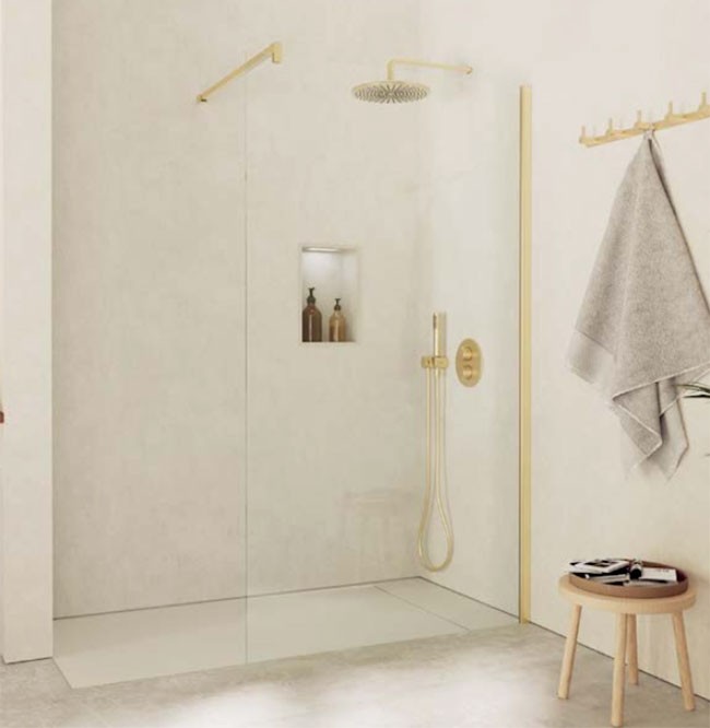 Mampara de ducha Salma Fijo Fado Profiltek