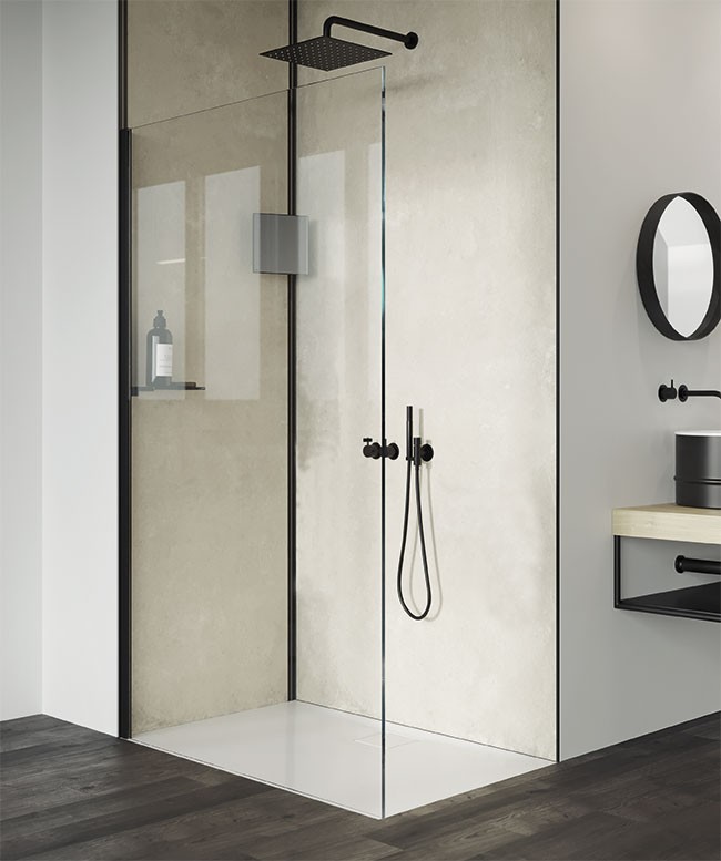 Mampara ducha Select+ Walk-In 10 mm Hüppe