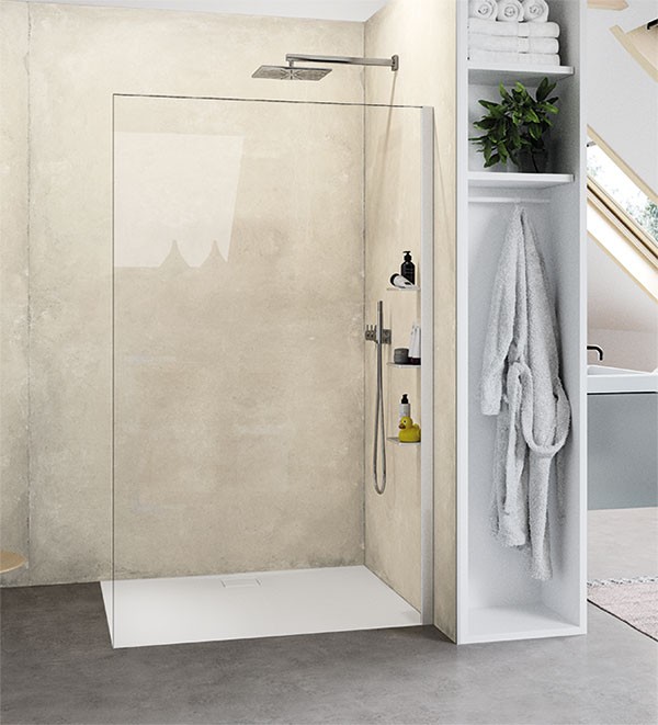 Mampara ducha Select+ Walk-In 10 mm Hüppe - Ítem1