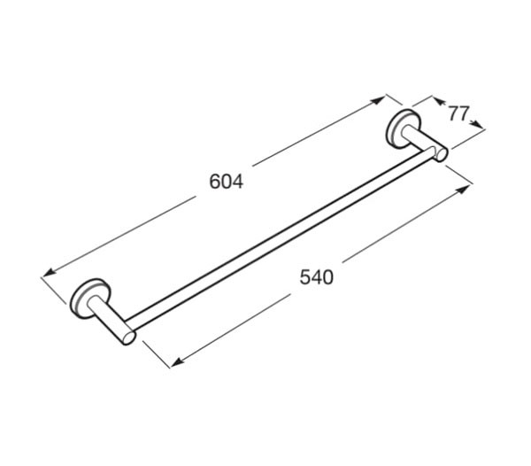 Toallero de lavabo Superinox Roca - Ítem2