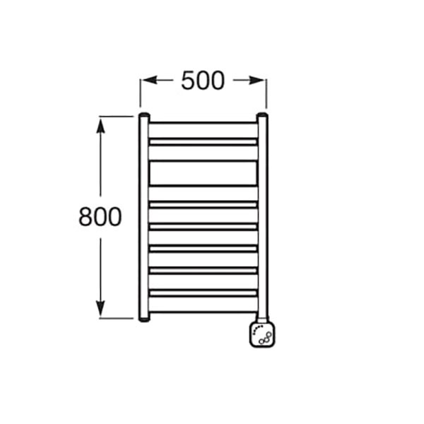 Toallero eléctrico 300 W Hotels Roca - Ítem1