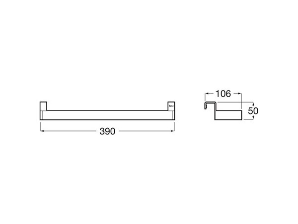 Toallero para mueble extra Roca - Ítem1