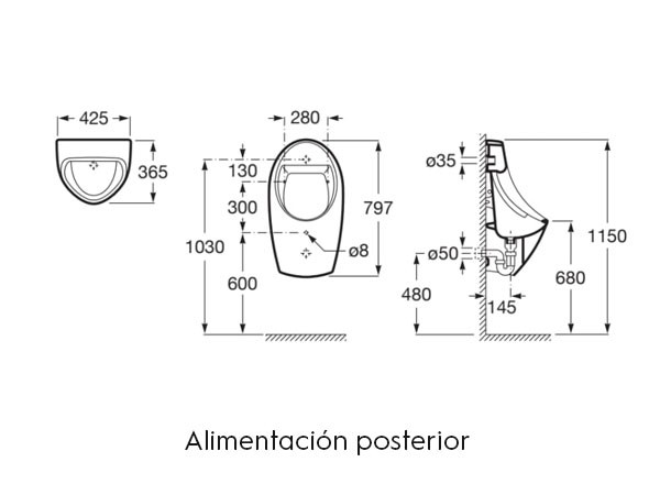 Urinario Euret Roca - Ítem6