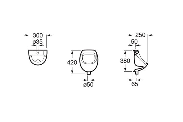 Urinario Mini Roca - Ítem1