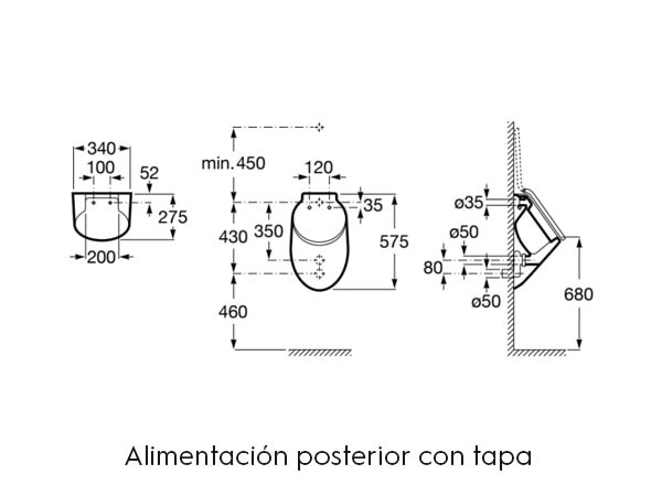 Urinario Spun Roca - Ítem5