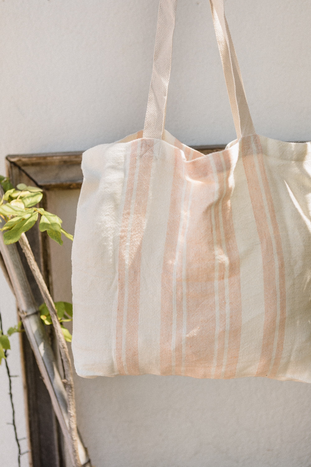 linen tote bag