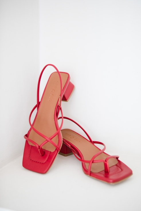 dolce vita red sandals