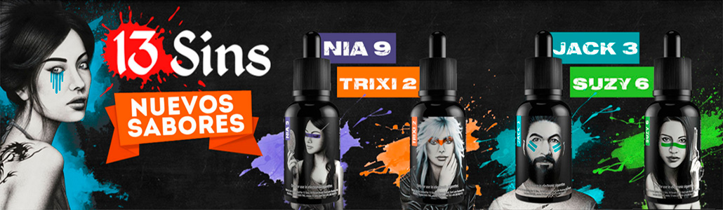 13 SINS ELIQUID