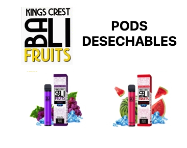 BALI FRUITS BY KINGS CREST (0mg/20mg) 600caladas 400mah 2ml