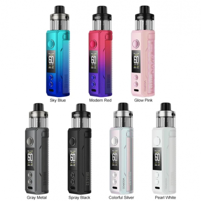 Drag S2 60W Pod Kit Voopoo 2500mah (PNP X) - Ítem2