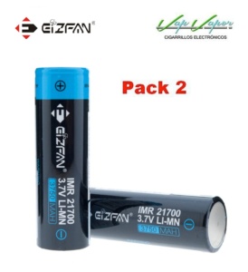PACK 2 - Battery 21700 3750mah 30/40A Eizfan