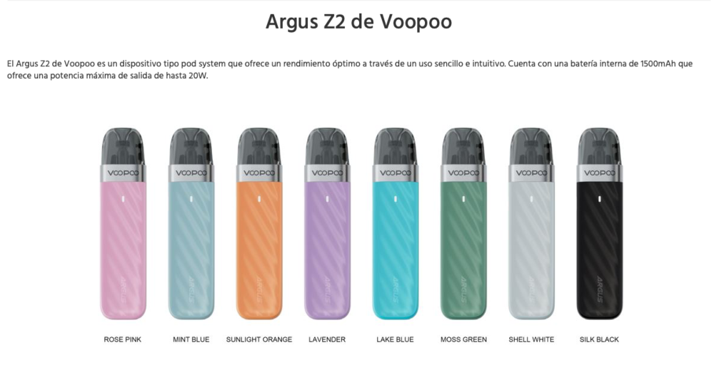 PROMOTION!!! ARGUS Z2 1500mah 20W Voopoo - Item2