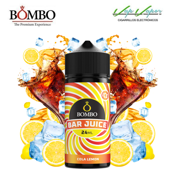 FLAVOUR Cola Lemon ICE 24ml (bottle of 120ml) Longfill Bar Juice by Bombo