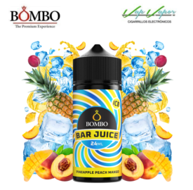 AROMA Pineapple Peach Mango ICE 24ml (en botella de 120ml) Longfill Bar Juice by Bombo (Piña, Melocotón, Mango)