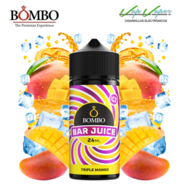 AROMA Triple Mango ICE 24ml (en botella de 120ml) Longfill Bar Juice by Bombo