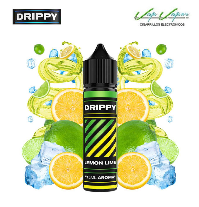 AROMA Lemon Lime 12ml (en botella de 60ml Longfill) Drippy