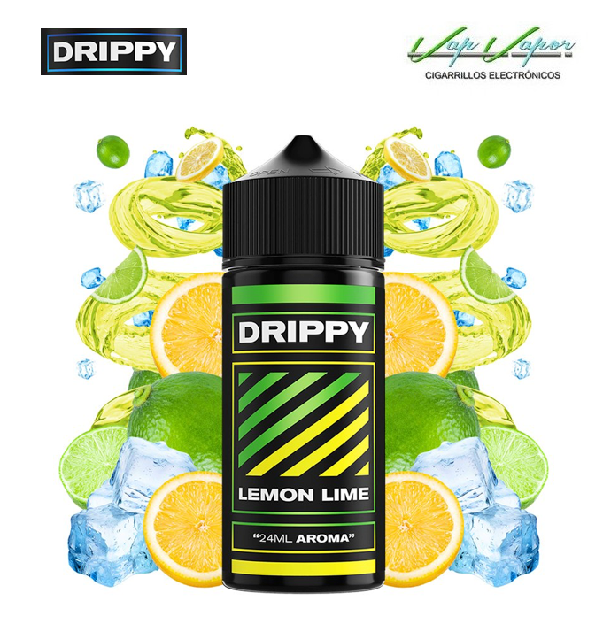 AROMA Lemon Lime 24ml (en botella de 120ml Longfill) Drippy