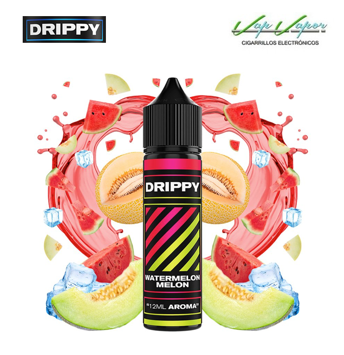AROMA Sandia Melón 12ml (en botella de 60ml Longfill) Drippy