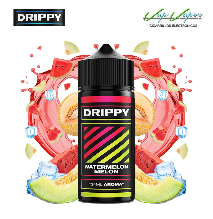 AROMA Sandia Melón 24ml (en botella de 120ml Longfill) Drippy