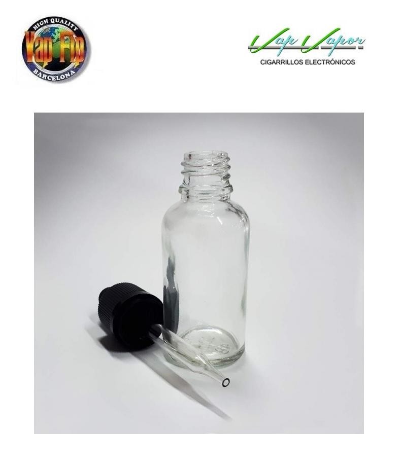 Glass bottle with dropper 30ml