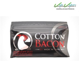 Algodon Wick 'N' Vape Cotton Bacon V2 (10 gramos)