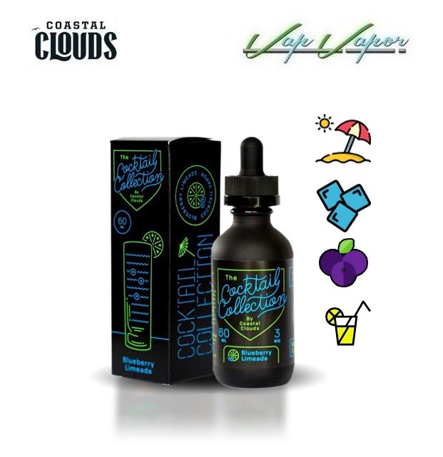 Coastal Clouds Blueberry limeade (arandano) 50ml (en bote de 60ml) 0mg