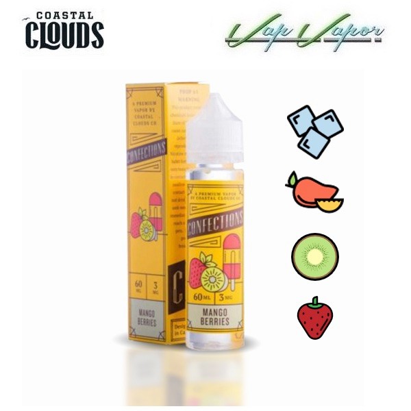 Coastal Clouds Mango Berries 50ml (en bote de 60ml) 0mg