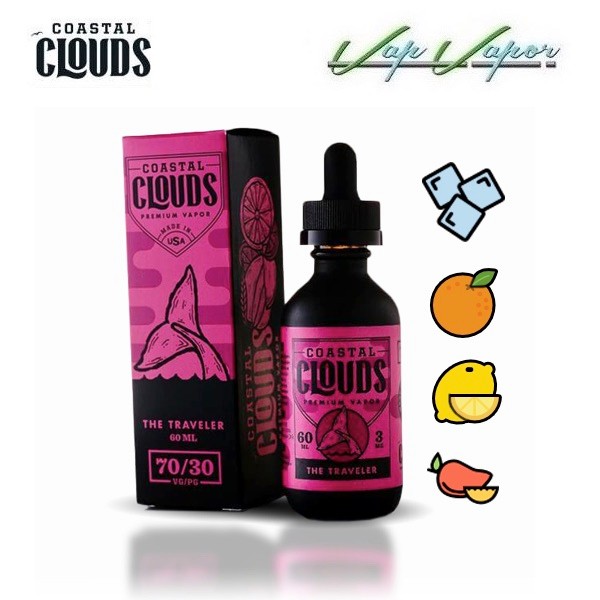 Coastal Clouds The Traveler 50ml (en bote de 60ml) 0mg