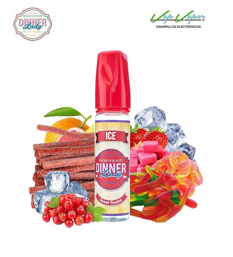 Dinner Lady Ice Sweet Fusion 50ml (0mg) Sweets, Freshness