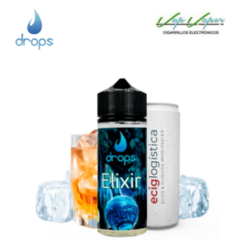 AROMA DROPS ELIXIR 40ml (longfill botella 120ml) Plátano, Fresa, Piña, Manzana